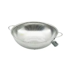 28CM  METAL KULPLU  ÇELİK SEPET SÜZGEÇ İNCE TEL AYAKLI