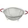 28CM TEL SEPET METAL SÜZGEÇ SİLİKON KILIFLI KULP METAL ÇERÇEVE - AYAK