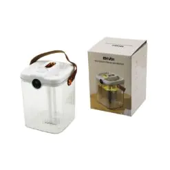 2LT USB ŞARJLI - IŞIKLI HAVA NEMLENDİRİCİ BUHAR MAKİNE - KOKU GİDERİCİ 5W