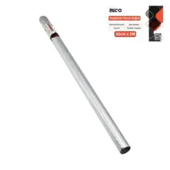 2MT X 60CM ALÜMİNYUM GÜMÜŞ TEZGAH ÜSTÜ FOLYO STİCKER - DUVAR KAĞIT KENDİNDEN YAPIŞKANLI - EKO DEKORASYON - DAYANIKLI