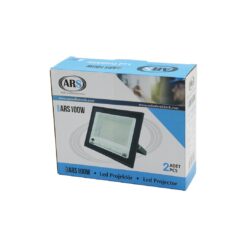 2PCS 100W LED PROJEKTÖR  19X15.5CM AYDINLATMA AÇISI: 120 DERECE 50.000 SAAT ÖMÜR MODEL-ARS100W