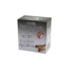 2PCS KROM KAPAK AKRİLİK TUZLUK - BİBERLİK - BAHARATLIK METAL STANDLI KARE - KÖŞELİ