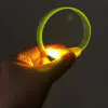 3 Modlu Pilli LED Işıklı Esnek Parti Bilekliği Sarı