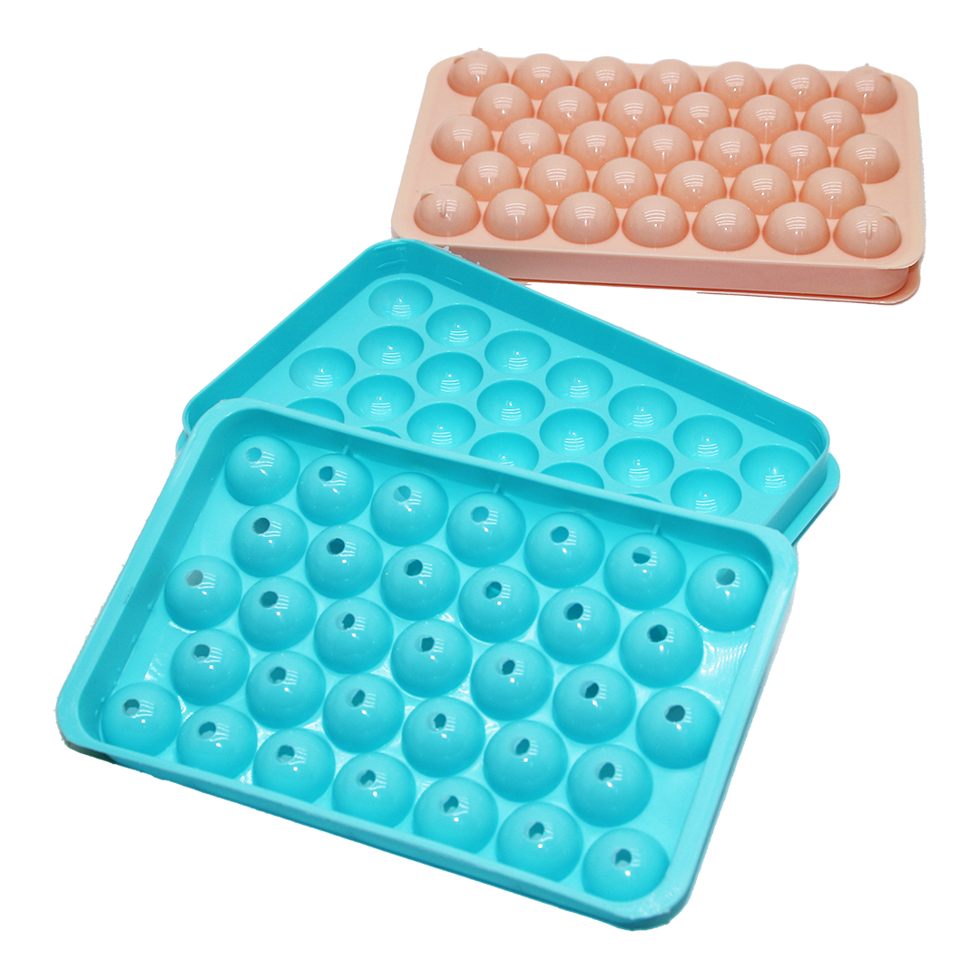 33LÜ MİNİ TOP BUZLUK RENKLİ PLASTİK