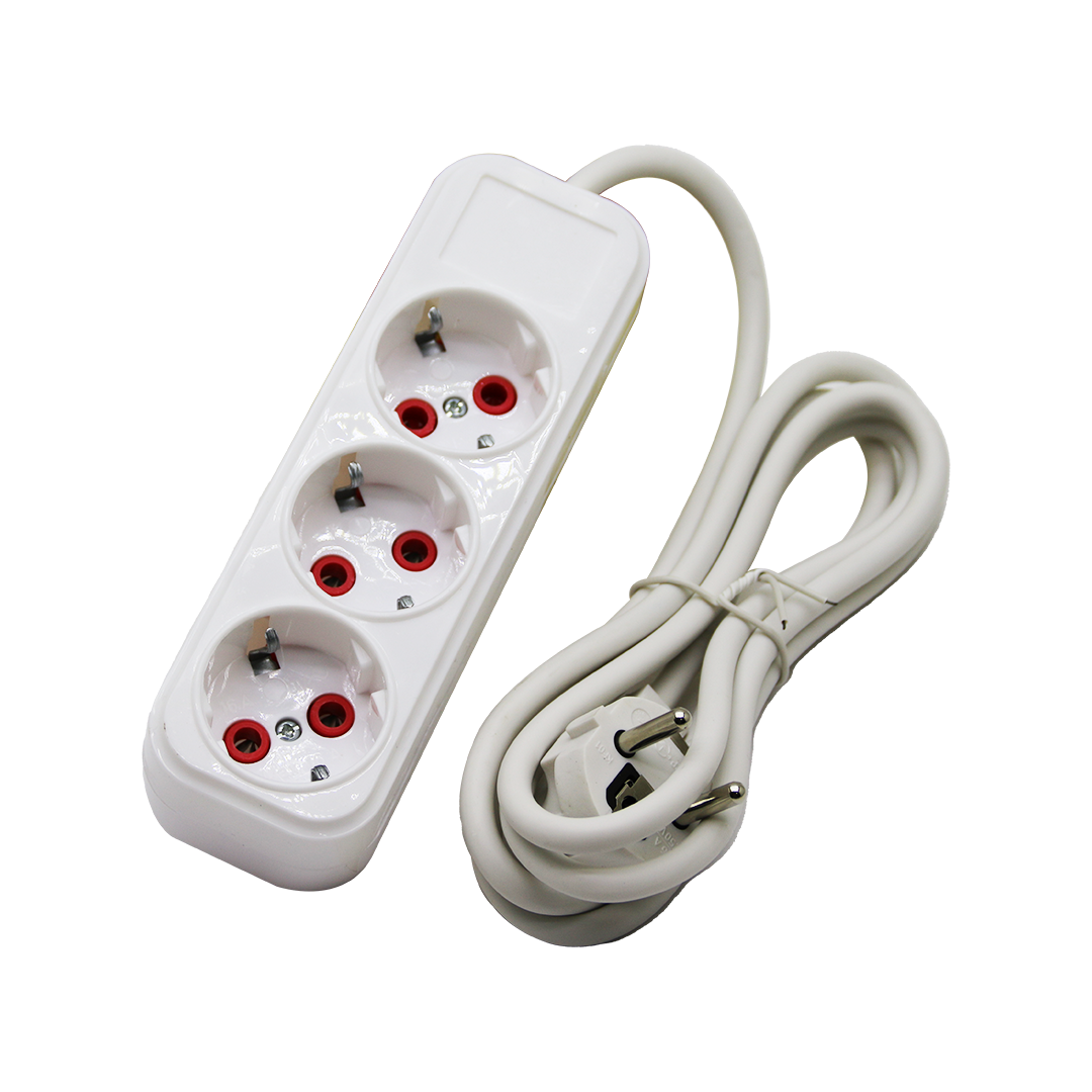 3LÜ 3MT UZATMA KABLO GRUP PRİZ