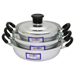3LÜ ALÜMİNYUM OMLET SET NO-18-20-22