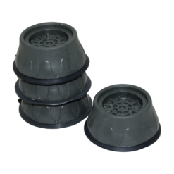 4 PARÇA  KÜÇÜK GRİ ÇAMAŞIR MAKİNE TİTREŞİM ÖNLEYİCİ AYAK