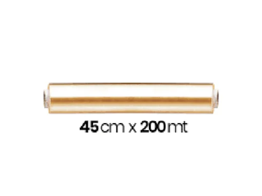 45CM X 200MT PVC GIDA STREÇ FİLM DÖKME