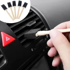 5'li Araba Havalandırma Temizleme Fırçaları Klima Çıkışları,Toz Alma&amp;Otomobil İçi Detaylı Mini Temizlik Aparatları