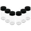 6 PCS CAM - 225ML BAHARATLIK - TUZLUK PLASTİK KAPAK