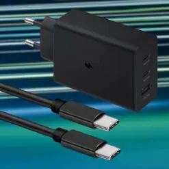 65W Hızlı Şarj Edebilen TYPE C uçlu Şarj Aleti