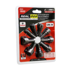 9  PARÇA   - 5-13 MM MANYETİK SOMUN SÖKME - ÇATI ADAPTÖRÜ