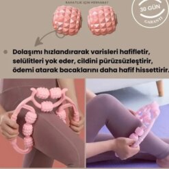 9 Tekerlekli Yoga Fitness Silindiri (Roller)
