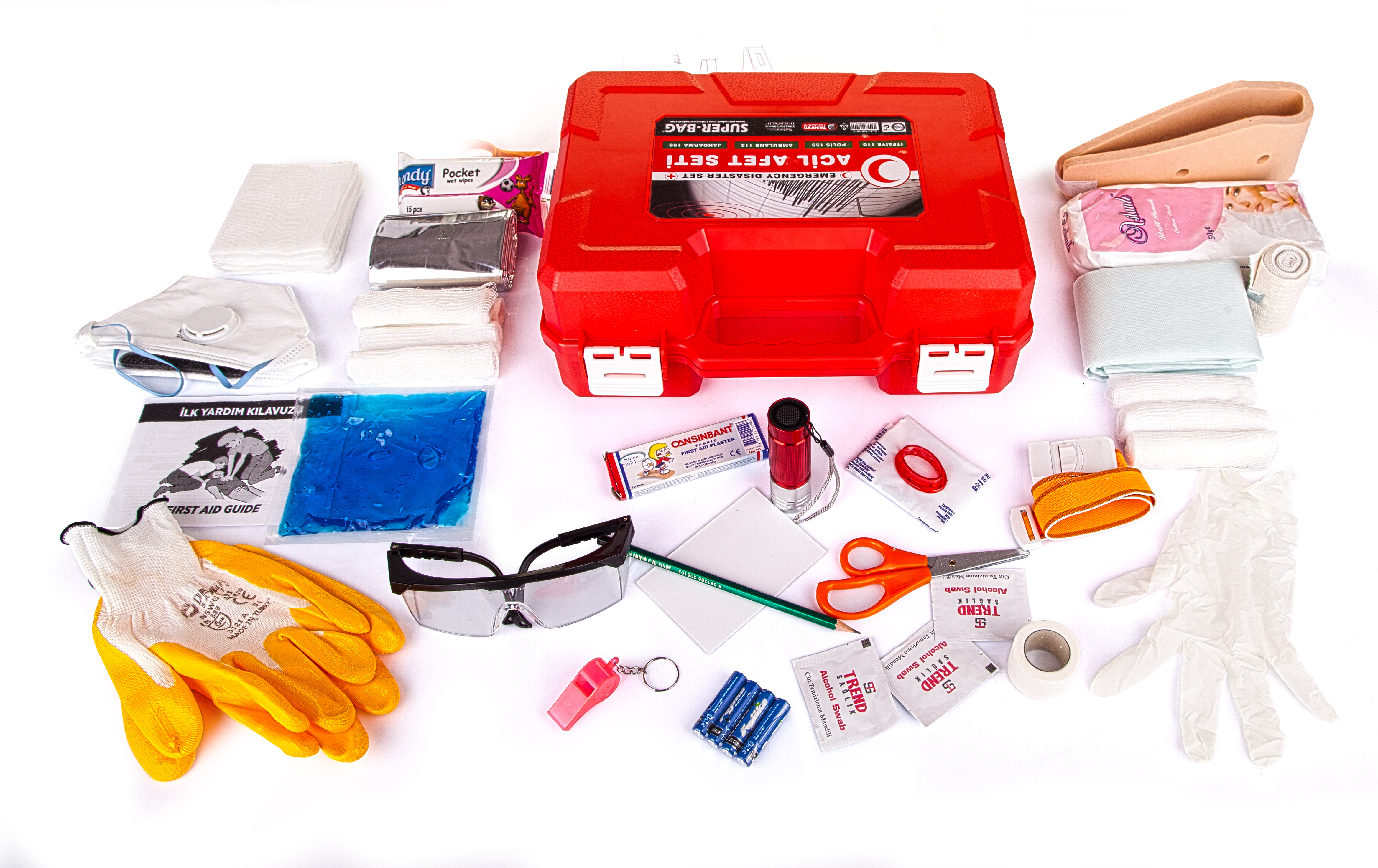 Büyük Boy Acil Afet Seti Deprem Yardım Seti