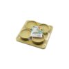 AHŞAP BAMBU 5PCS  ÇEREZLİK - LOKUMLUK KASE SETİ 22X22CM