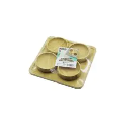 AHŞAP BAMBU 5PCS  ÇEREZLİK - LOKUMLUK KASE SETİ 22X22CM