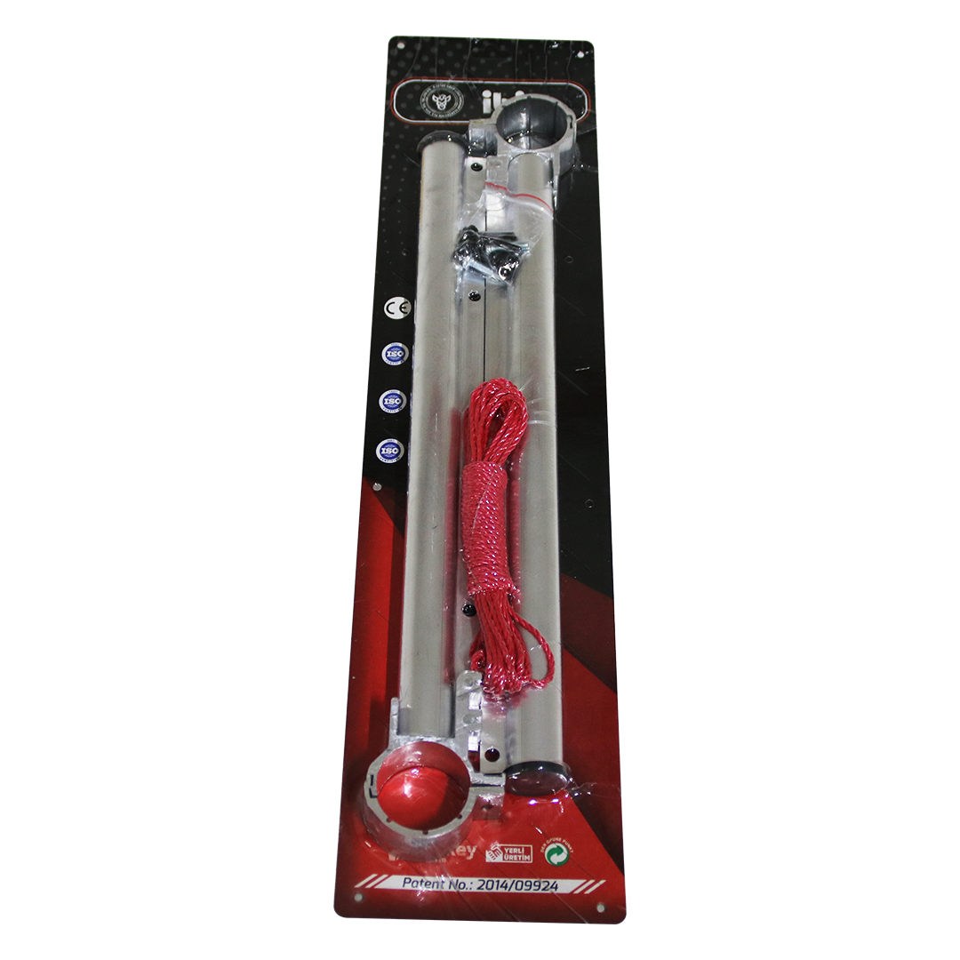 ALÜMİNYUM KÜPEŞTE SABİT ÇAMAŞIR ASKISI