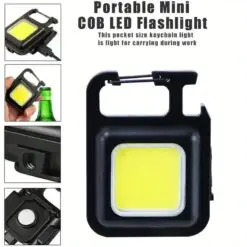 Anahtarlıklı Fener Fener Cob Led