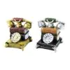 ANKESÖRLÜ TELEFON VİNTAGE DEKORATİF BİBLO - KUMBARA RENKLİ 15.5X15.5X10CM REÇİNE