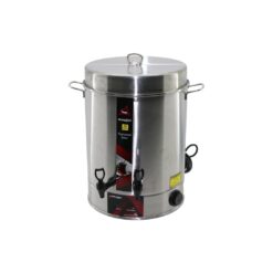 ARMAĞAN 250 BARDAK ÇAY OTOMATI ELEKTRİKLİ SEMAVER ÇAY MAKİNESİ ÇİFT MUSLUK 2500W