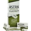 ASTRA JİLET YEŞİL 1 KUTU İÇİNDE 20 KÜÇÜK PAKET VE HER PAKETTE 5 JİLET VAR -  TOPLAM 100 JİLET