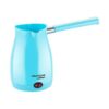 AWOX CAFFEEN  MAVİ  ELEKTRİKLİ CEZVE  TÜRK KAHVESİ  MAKİNESİ  PLASTİK   ÇİFT AĞIZ   0.4LT - 5 FİNCAN   1000W