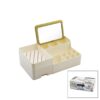 AYNALI BAMBU - ÇEKMECELİ MAKYAJ - TAKI ORGANİZER SERT PLASTİK 13 BÖLMELİ 28.5X17.5X9.5CM