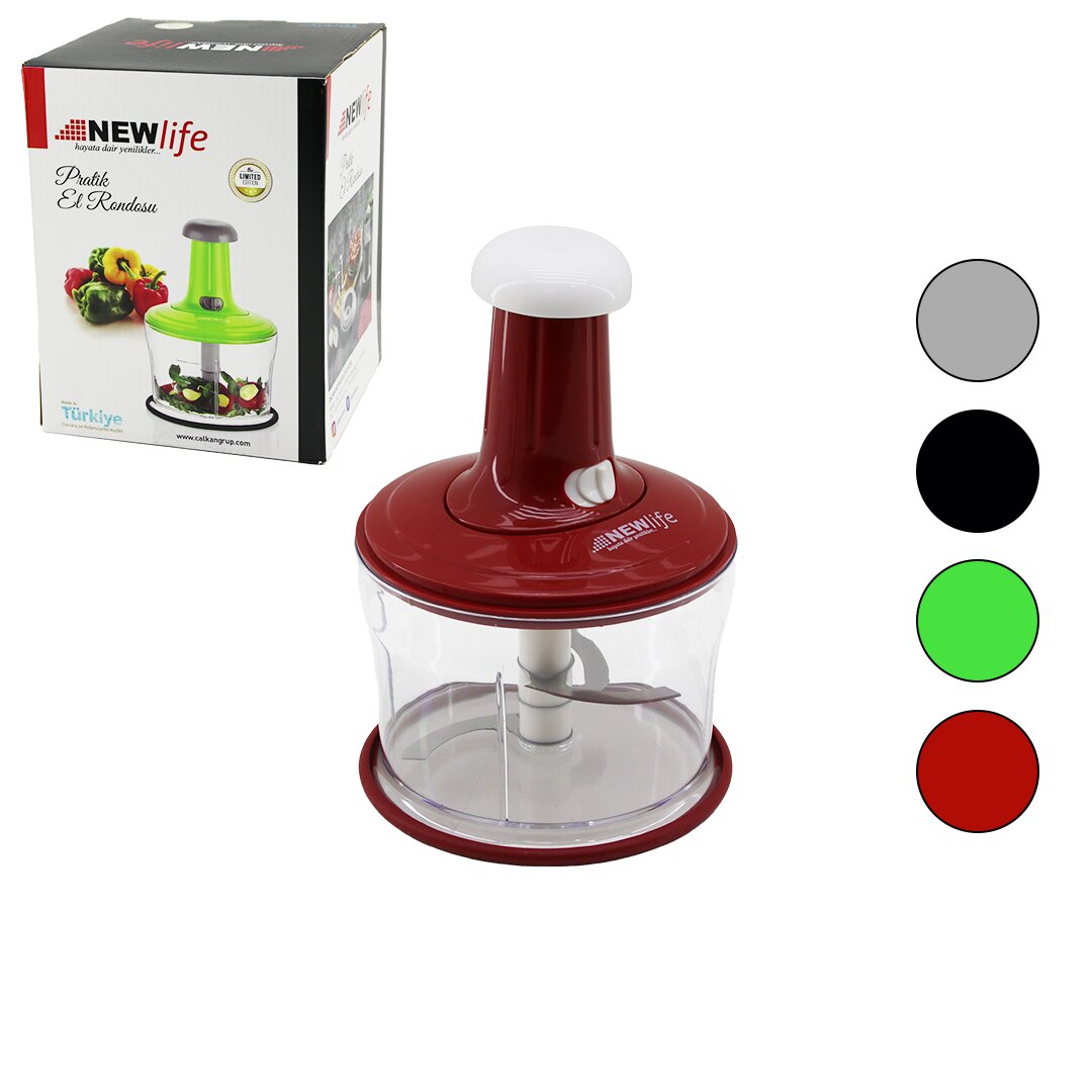 BASMALI PRATİK EL RONDOSU DOĞRAYICI 3 BIÇAKLI MİKA KRİSTAL PLS.HAZNE HERHANGİ BİR RENK GÖNDERİLİR