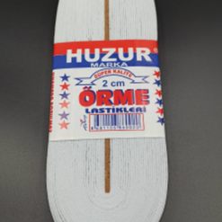 BEYAZ - 2CM PAÇA LASTİK YASSI GENİŞ 10MT