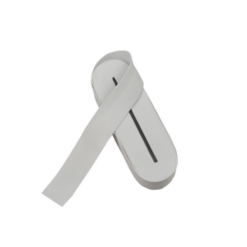 BEYAZ - 4CM PAÇA LASTİK YASSI GENİŞ 10MT