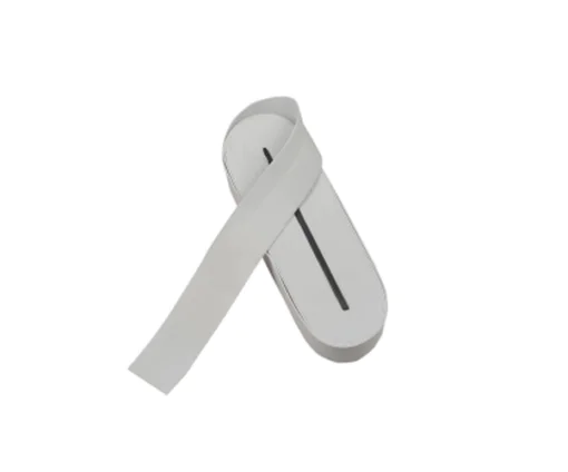 BEYAZ - 4CM PAÇA LASTİK YASSI GENİŞ 10MT