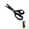 BREZİLYA STİLİ TERZİ MAKASI SİYAH - YAPIŞMAZ ERGONOMİK SAP GL-606 9 İNÇ 1/4