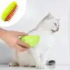 Buharlı Yumuşak Silikon Uçlu Kedi &amp; Köpek Tüy Tarama Tarağı Yıkama Fırçası