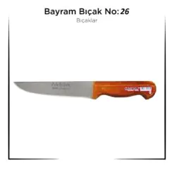 Bursa Bıçağı Bayram Kurban Bıçağı Yemek Bıçağı No : 26