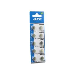 Buton Pil - Saat Lazer Hesap Makinesi Pili 10lu Paket  AG10  - LR1130H - 389A -1.55V