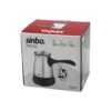 ÇELİK ELEKTRİKLİ CEZVE TÜRK KAHVE MAKİNESİ - 6FİNCAN=500ML 360 DERECE KABLOSUZ KULLANIM KATLANIR KULP 600W SCM-2991