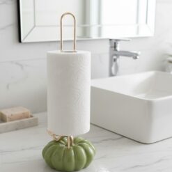 DEKORATİF YEŞİL KABAKLI HAVLULUK 34X12 CM