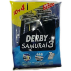 DERBY SAMURAİ 3 BIÇAK 10+4 PARÇA.POŞETLİ