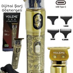 Dijital Göstergeli Saç Sakal Tıraş Makinesi - Sıfıra Yakın - IP-1949