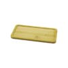 DİKDÖRTGEN  AHŞAP BAMBU YAĞDANLIK ALTLIK  MİNİ TEPSİ   20X10X0.8CM