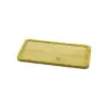 DİKDÖRTGEN  AHŞAP BAMBU YAĞDANLIK ALTLIK  MİNİ TEPSİ   20X10X0.8CM
