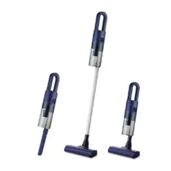 DİKEY MAVİ ELEKTRİKLİ SÜPÜRGE 500W 90° BAŞLIK - 1.5LT TOZ HAZNE - ÇİFT FİLTRE SVC-8628
