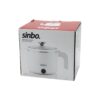 ELEKTRİKLİ FONKSİYONLU PİŞİRİCİ ÇELİK TENCERE 800ML 400W BUHARDA PİŞİRME APARATI CAM KAPAK SCO-5043