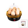 ELEKTRİKLİ YUMURTA PİŞİRME MAKİNESİ 7 YUMURTA=NORMAL - RAFADAN - KATI 350W SEB-5806