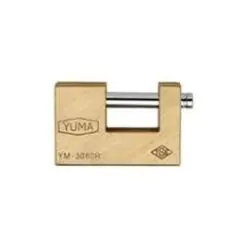 GENİŞ - SARI KAYAR MİLLİ PİMLİ KİLİT 80MM
