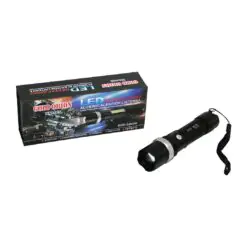 GOLD ORION KM-105 2IN1 ZOOMLU EL FENERİ - COB LED USB ŞARJLI METAL KASA 15.5CM 3000 LUMEN