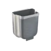 GRİ KATLANABİLİR MUTFAK ÇÖP KOVASI 6LT
