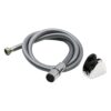 GRİ PLASTİK PERLATÖRLÜ TAHARATMATİK HORTUM  120CM