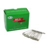 GÜMÜŞ  NO-8 ÇENGELLİ İĞNE 12PCS X 12Lİ =144 PCS=PAKET
