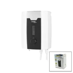 JUMBO PREMİUM BEYAZ SU ISITICI ELEKTRİKLİ ŞOFBEN DUŞ BAŞLIK 7 EMNİYET TERMOSTAT 3 KADEMELİ 8000W